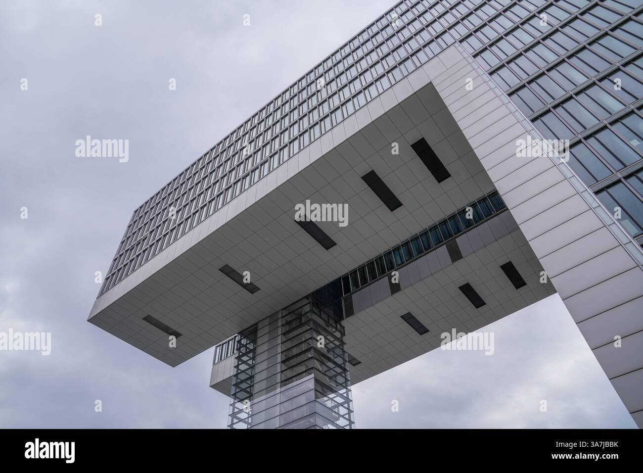 Köln, Architektur, Neubau, Bürogebäude, Rheinland, Rhein, Wahrzeichen ...