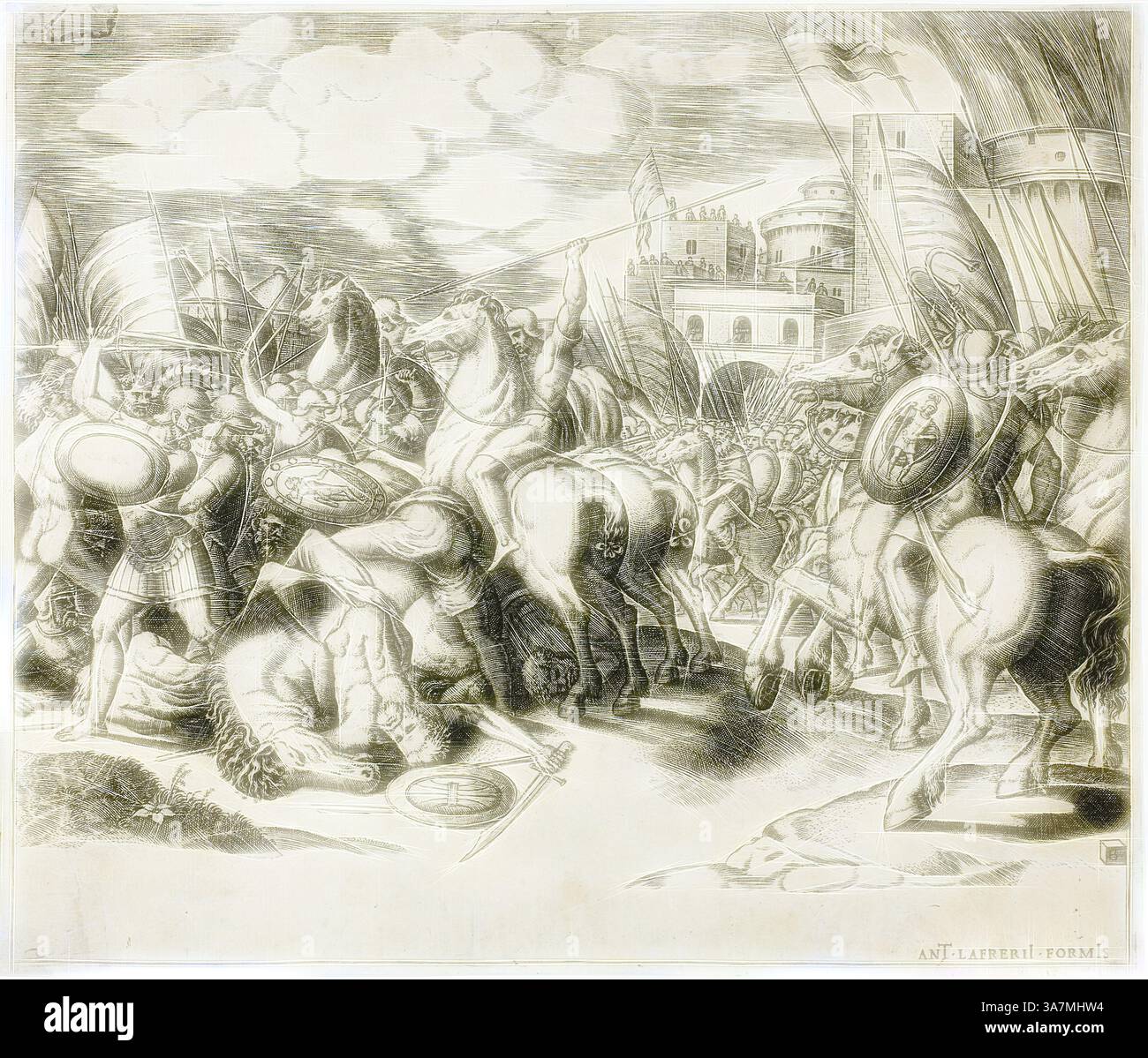 Chaotic clash of swords hi-res stock photography and images - Alamy