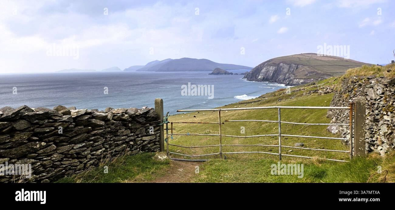 Gateway to Ireland's West Coast - Smartphone Captured Stock Image