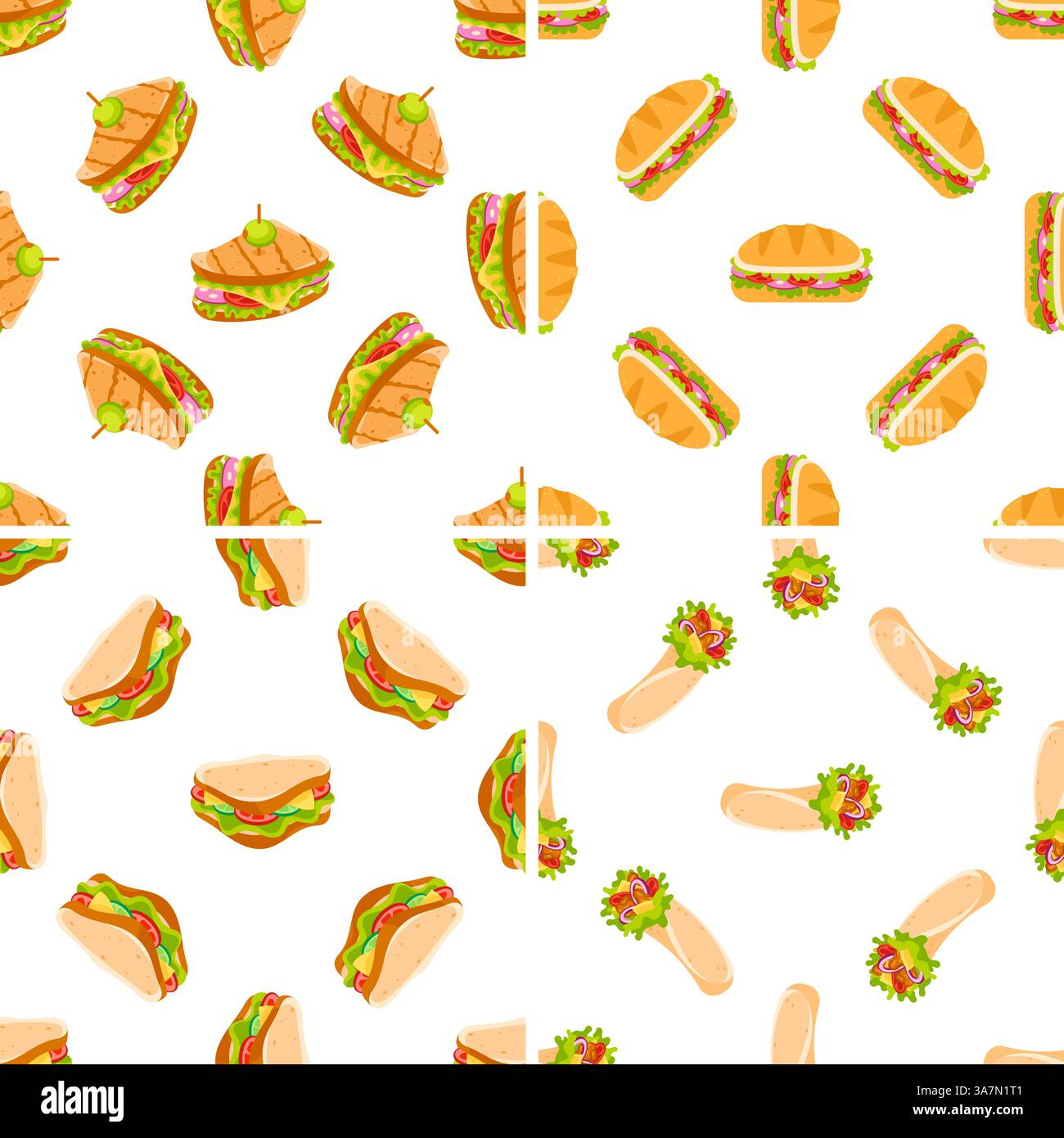 Fast food sandwich coupon hi-res stock photography and images - Alamy