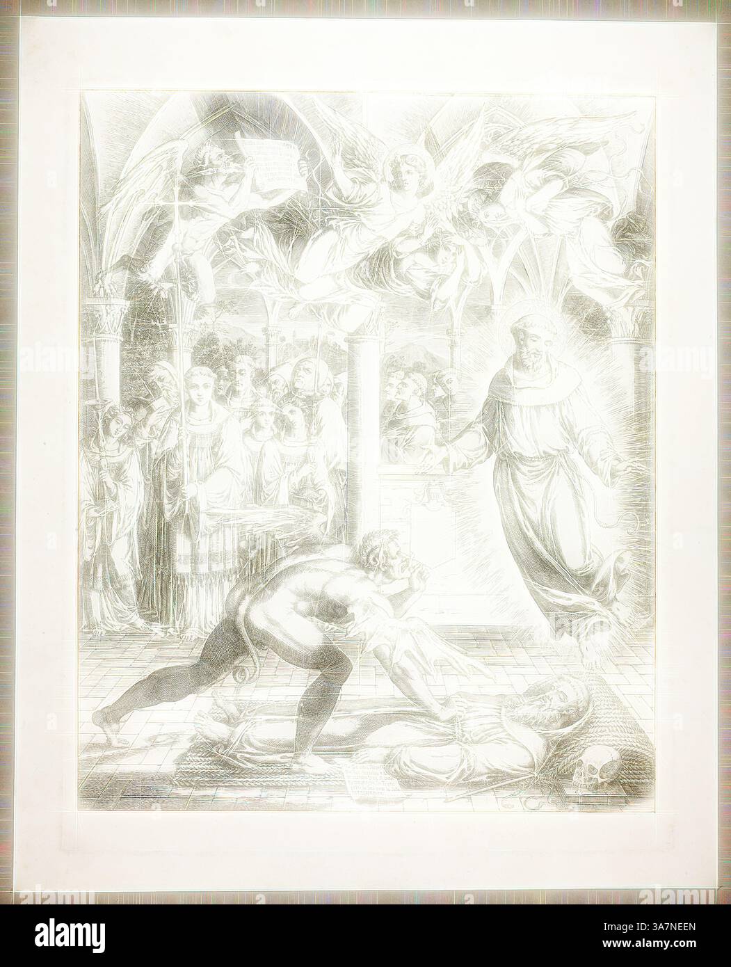Divine scene unfolds hi-res stock photography and images - Alamy