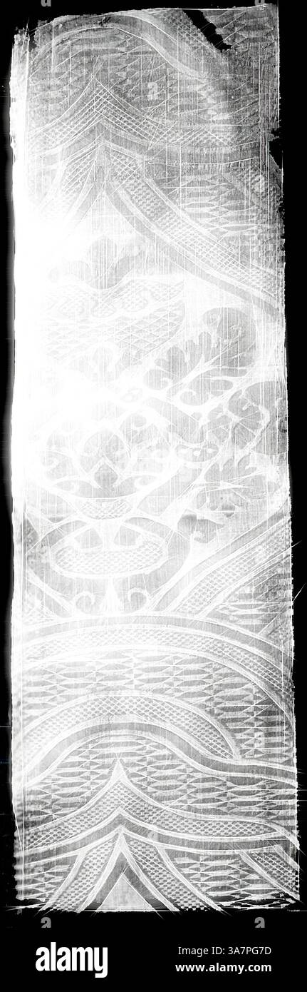 An intricate, abstract design featuring flowing lines and geometric ...