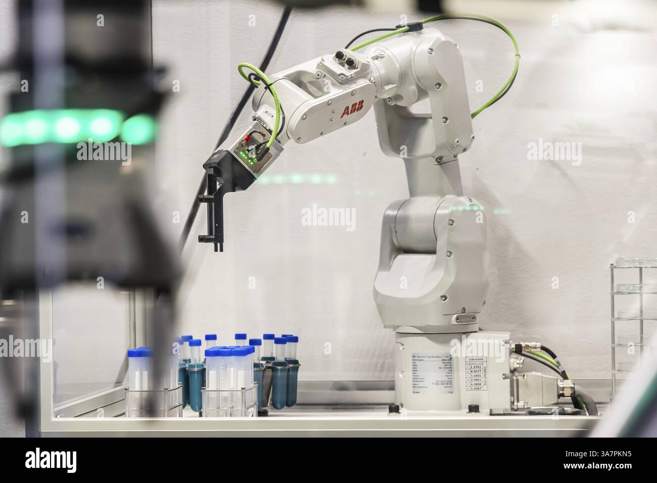 European Robotics Forum (ERF) in Stuttgart. Networking event for researchers, scientists and companies. This year's focus is on synergies between robo Stock Photo