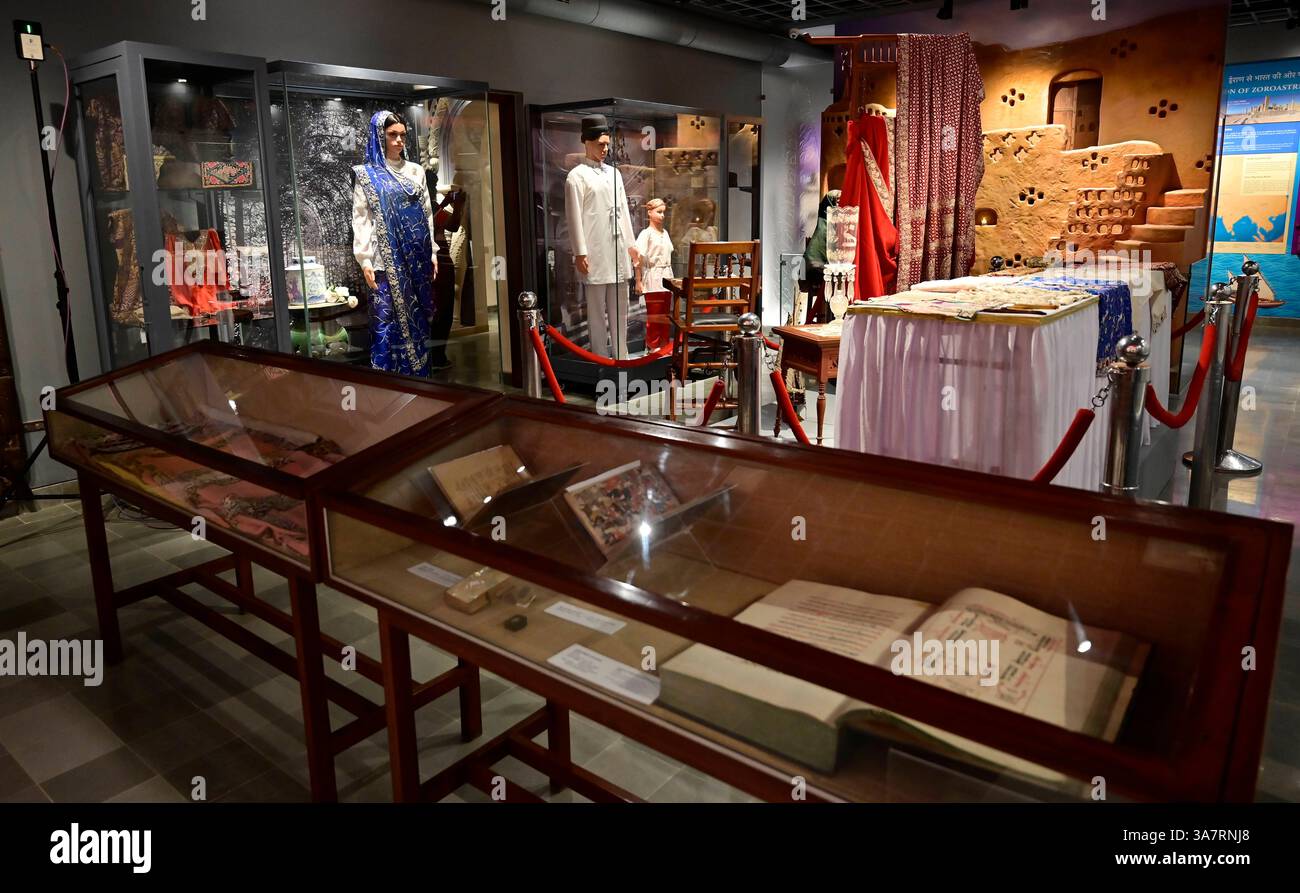 Khareghat Colony Python MUMBAI, INDIA - MARCH 27: Framji Dadabhoy Alpaiwalla Museum at ...