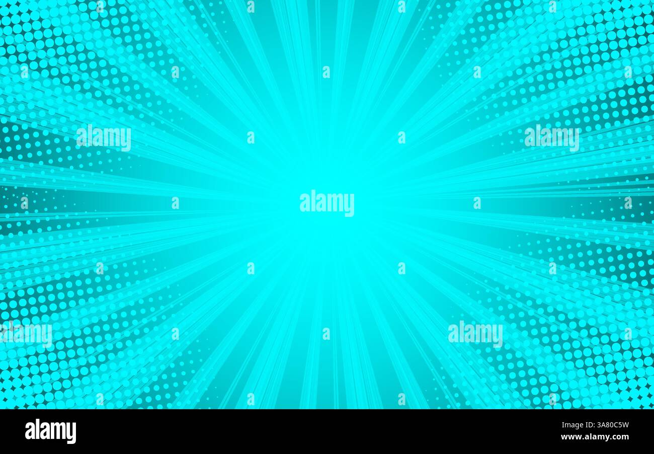 Retro comic background with halftone. Vector illustration in retro pop ...