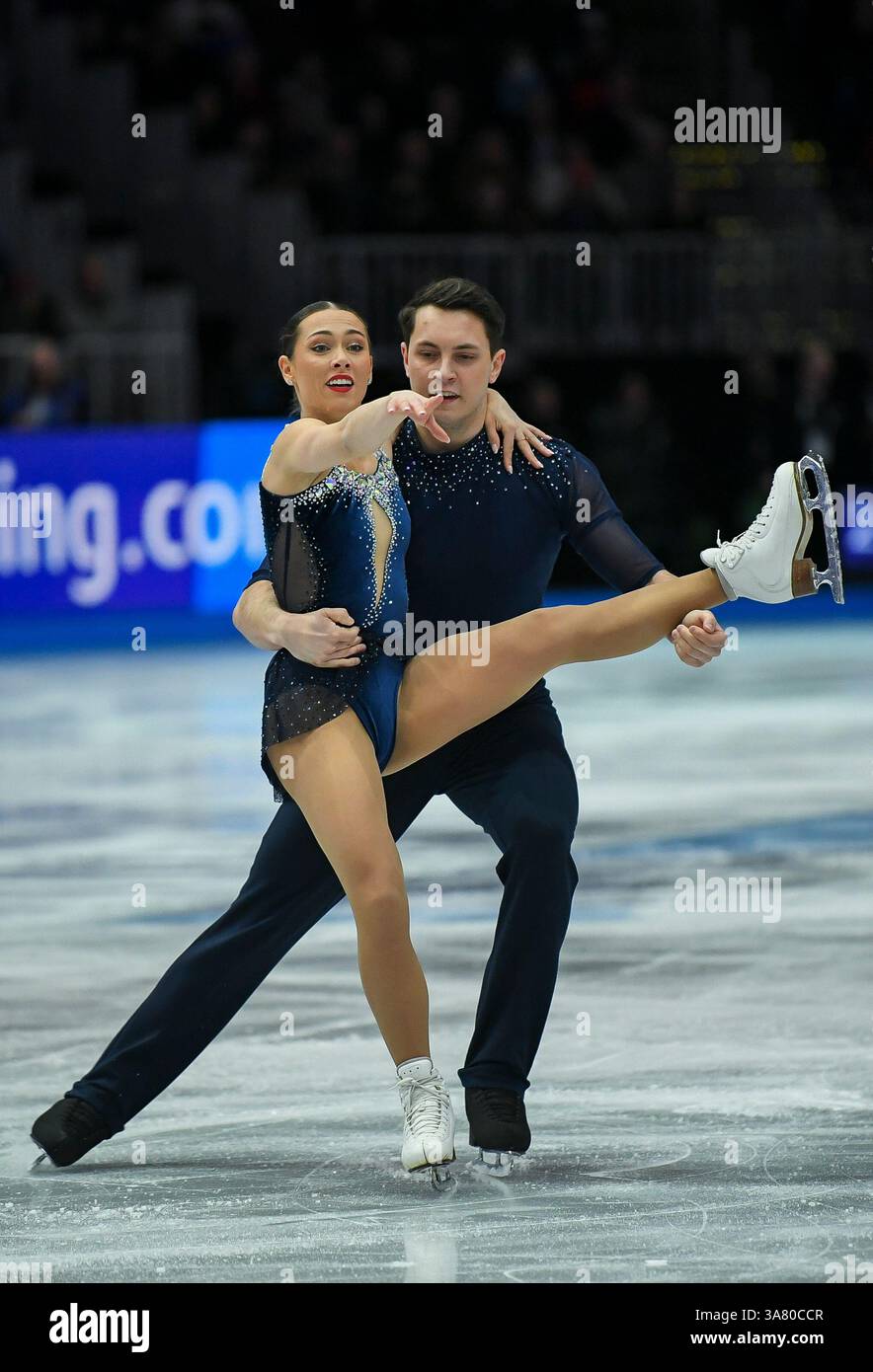 Luke Digby Boston, United States. 27th Mar, 2025. Anastasia Vaipan-Law and Luke ...
