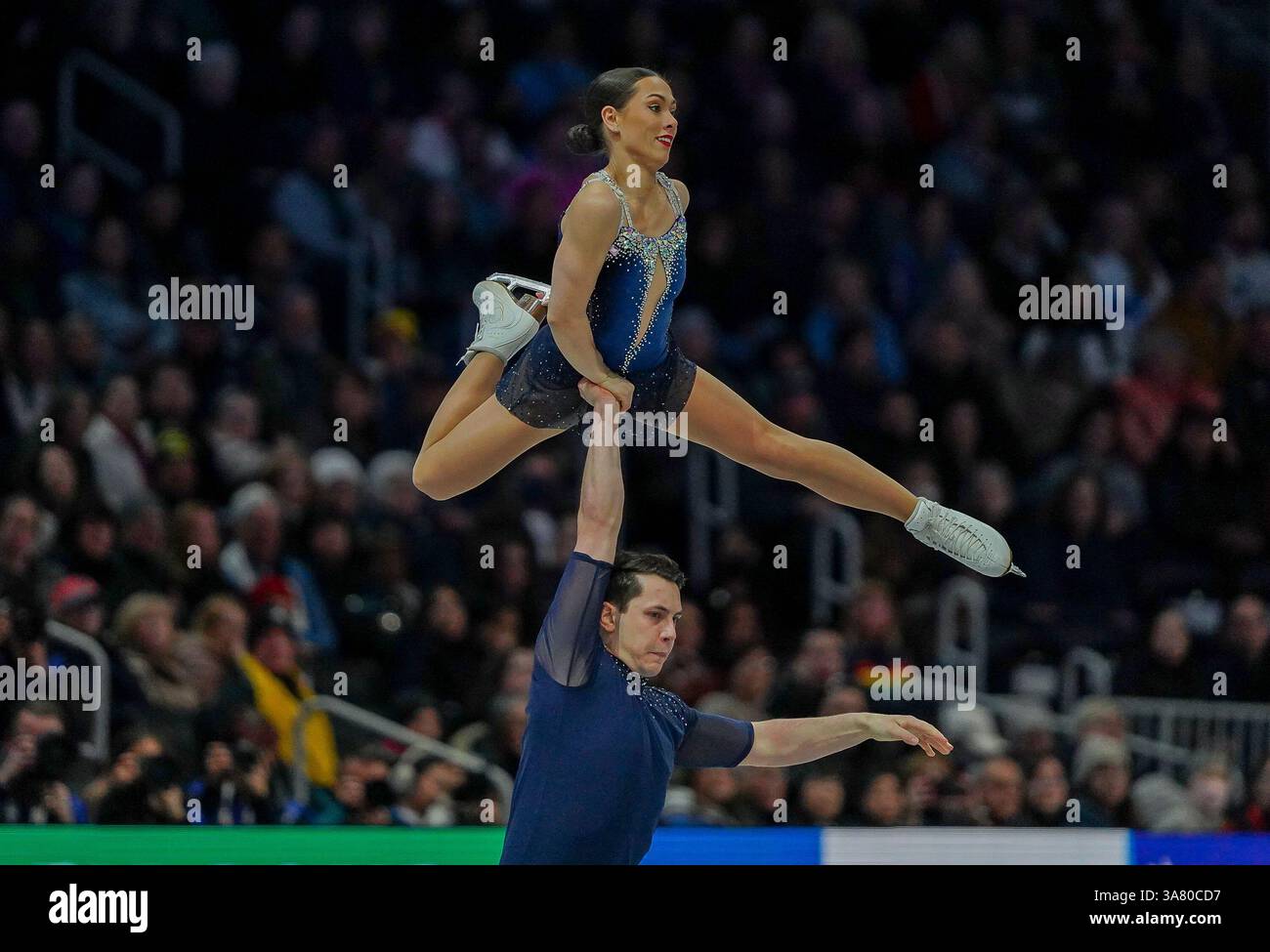 Luke Digby Boston, United States. 27th Mar, 2025. Anastasia Vaipan-Law and Luke ...
