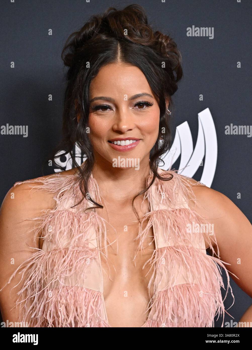 Gabrielle Walsh arriving at the 36th Annual GLAAD Media Awards held at