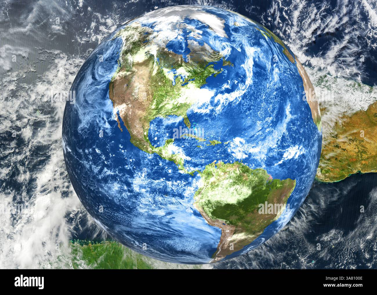 a-satellite-view-of-earth-featuring-an-overlaid-image-of-the-globe