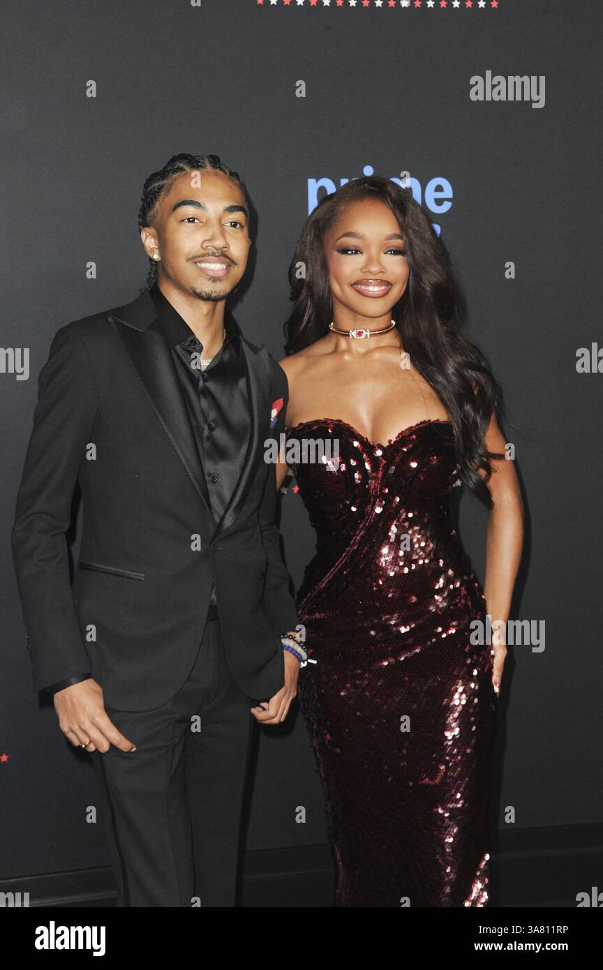 Miles brown and marsai martin hi-res stock photography and images - Alamy
