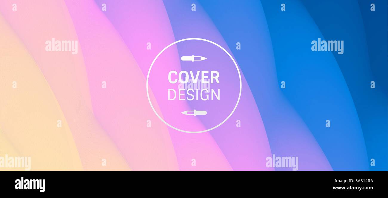 Abstract background with dynamic effect. Modern pattern. Vector illustration for design. Stock Vector