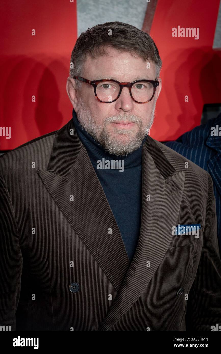 Guy Ritches London, UK. 27th March, 2025. Guy Ritchie attends the Global Premiere ...