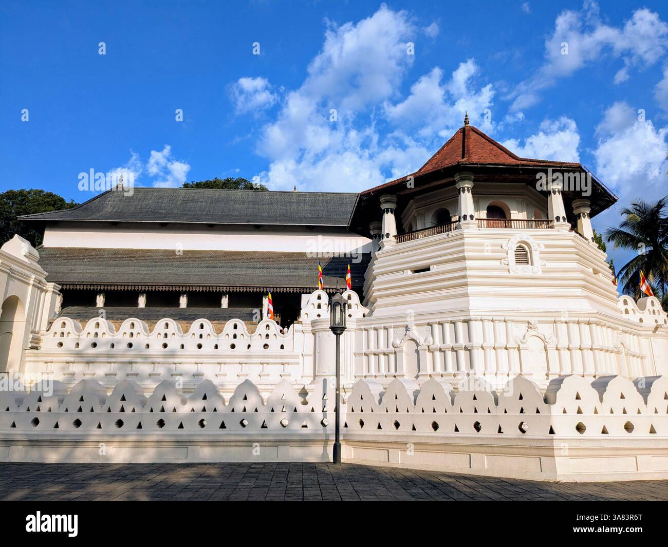 The Temple of the Sacred Tooth - Smartphone Captured Stock Image