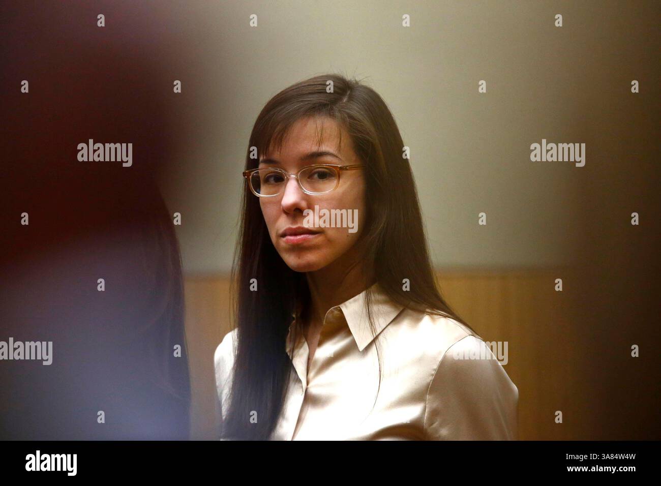 May 15, 2013 Phoenix, Arizona, U.S. JODI ARIAS looks at the family
