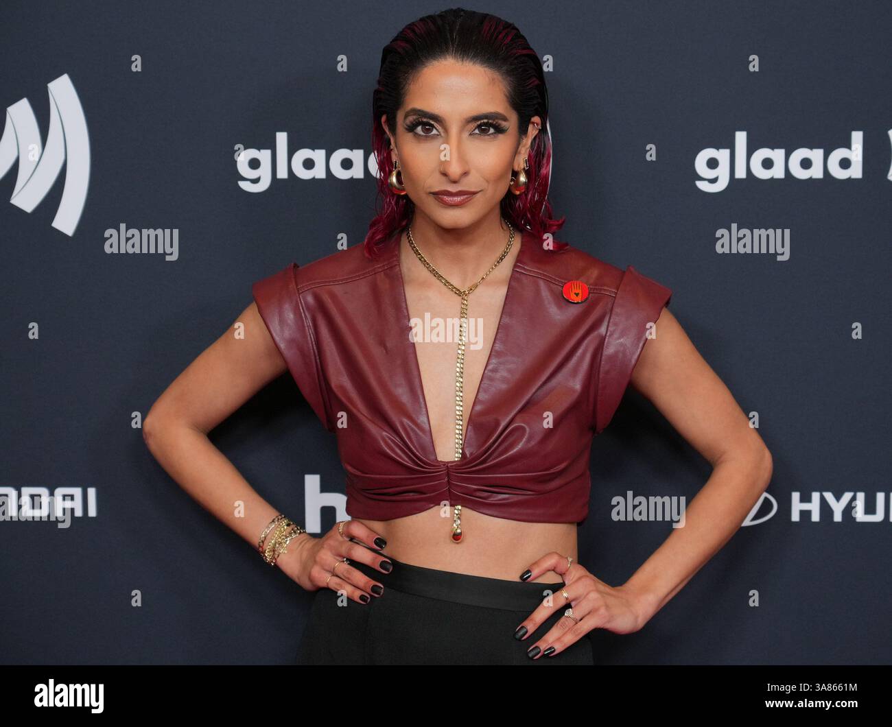 Los Angeles, USA. 27th Mar, 2025. Kausar Mohammed arrives at the 36th ...