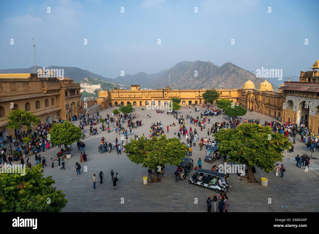 Amer Fort (Amber Fort), Rajasthan, India Stock Photo