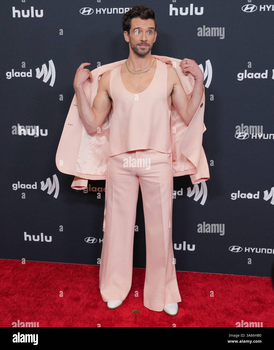 Los Angeles, USA. 27th Mar, 2025. Michael Urie arrives at the 36th