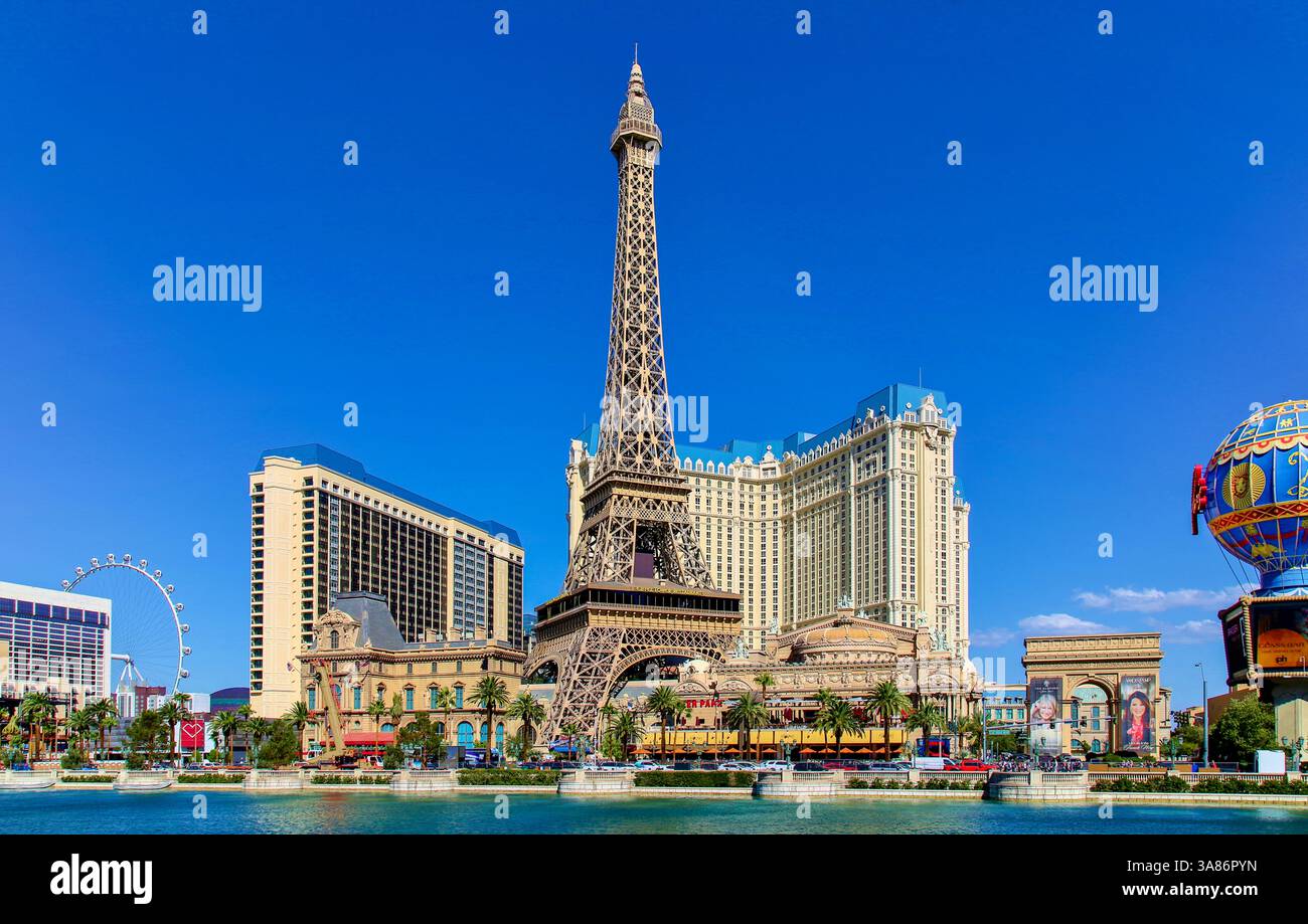 Paris Las Vegas' half-scale Eiffel Tower photo 2