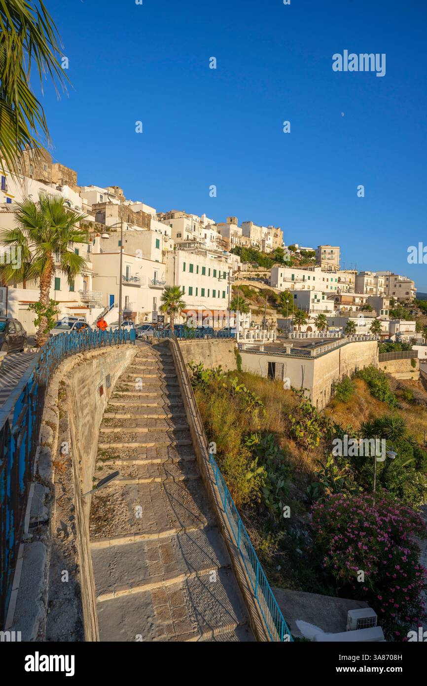 Peschici, Foggia, Apulia, Italy Stock Photo