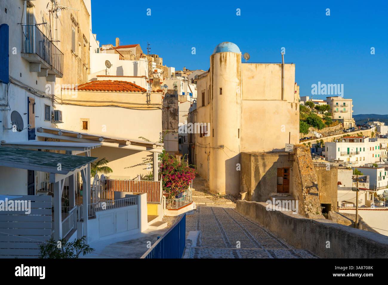 Peschici, Foggia, Apulia, Italy Stock Photo