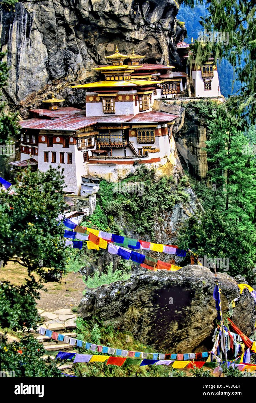 Bhutan Taktsang Is One Of The Most Venerated Pilgrim Sites Of The bhutan-taktsang-is-one-of-the-most-venerated-pilgrim-sites-of-the
