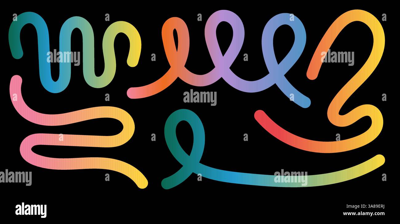 Abstract 3D gradient background with smooth waves, fluid shapes, and ...