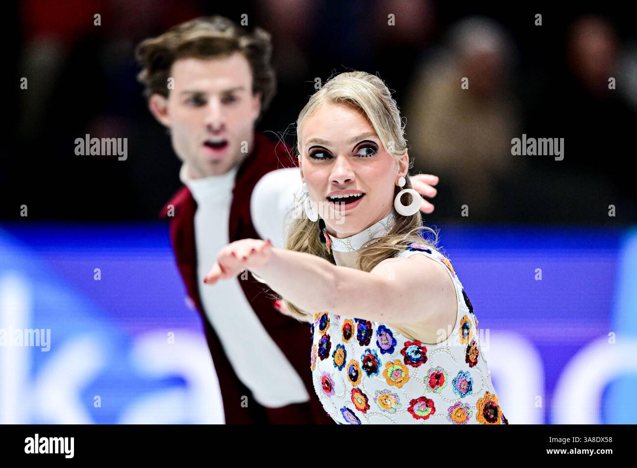 Boston, USA. 28th Mar 2025. Phebe BEKKER & James HERNANDEZ (GBR ...