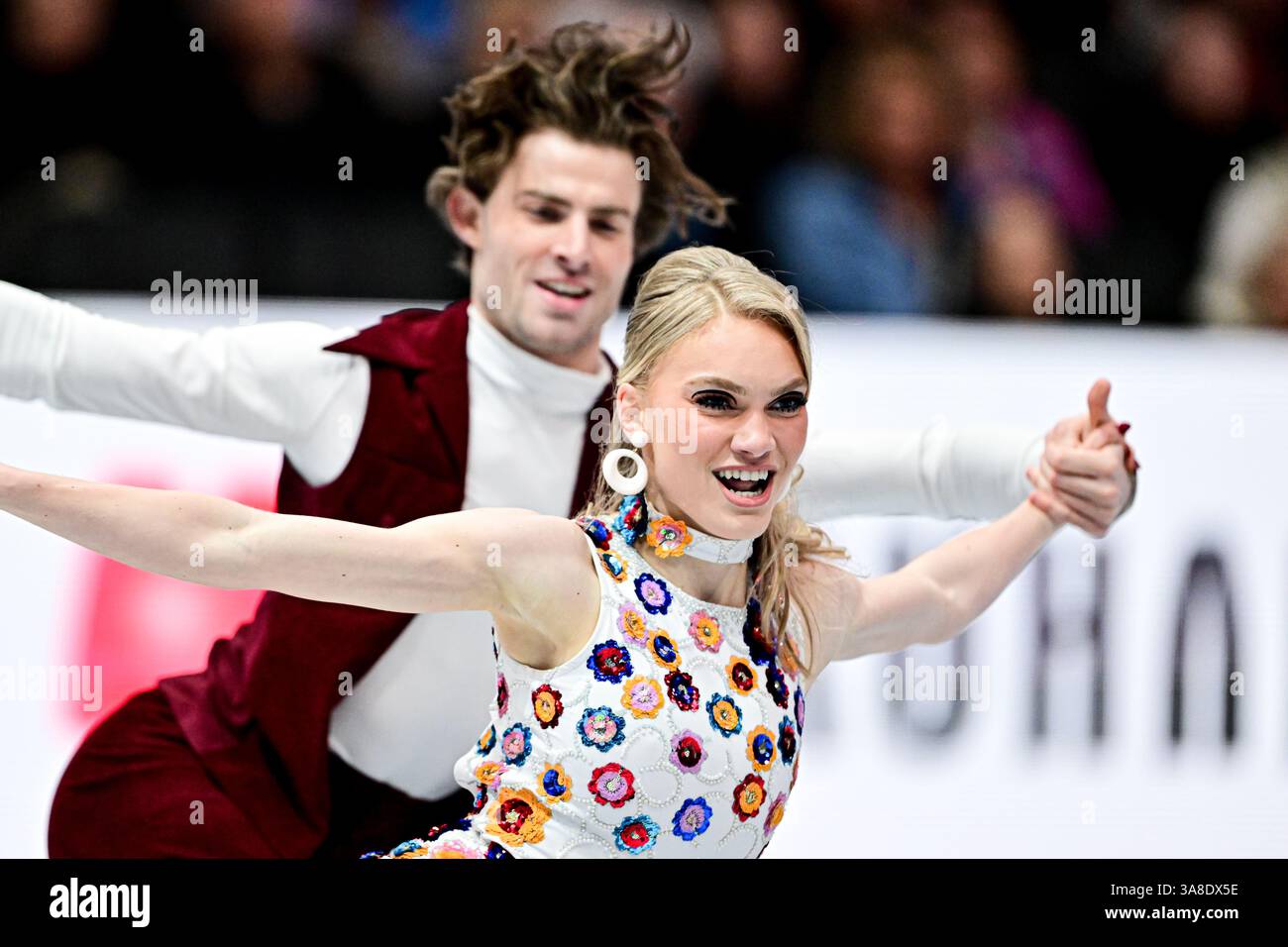 Boston, USA. 28th Mar 2025. Phebe BEKKER & James HERNANDEZ (GBR ...