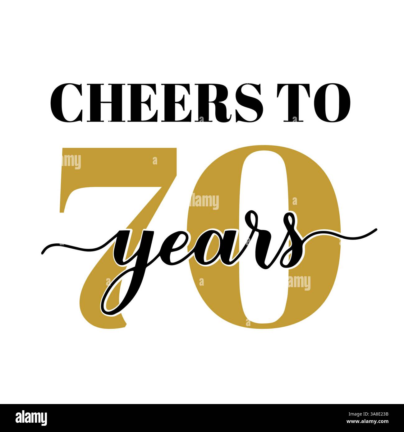 Cheers to 70 years calligraphy hand lettering with glasses of champagne. 70th Birthday or Anniversary celebration poster. Vector template for greeting Stock Vector Image & Art - Alamy cheers-to-70-years-calligraphy-hand-lettering-with-glasses-of-champagne-70th-birthday-or-anniversary-celebration-poster-vector-template-for-greeting-stock-vector-image-art-alamy
