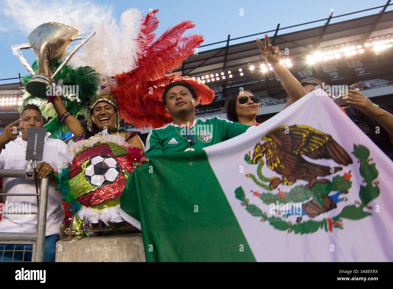Concacaf gold cup final fans hi-res stock photography and images - Alamy