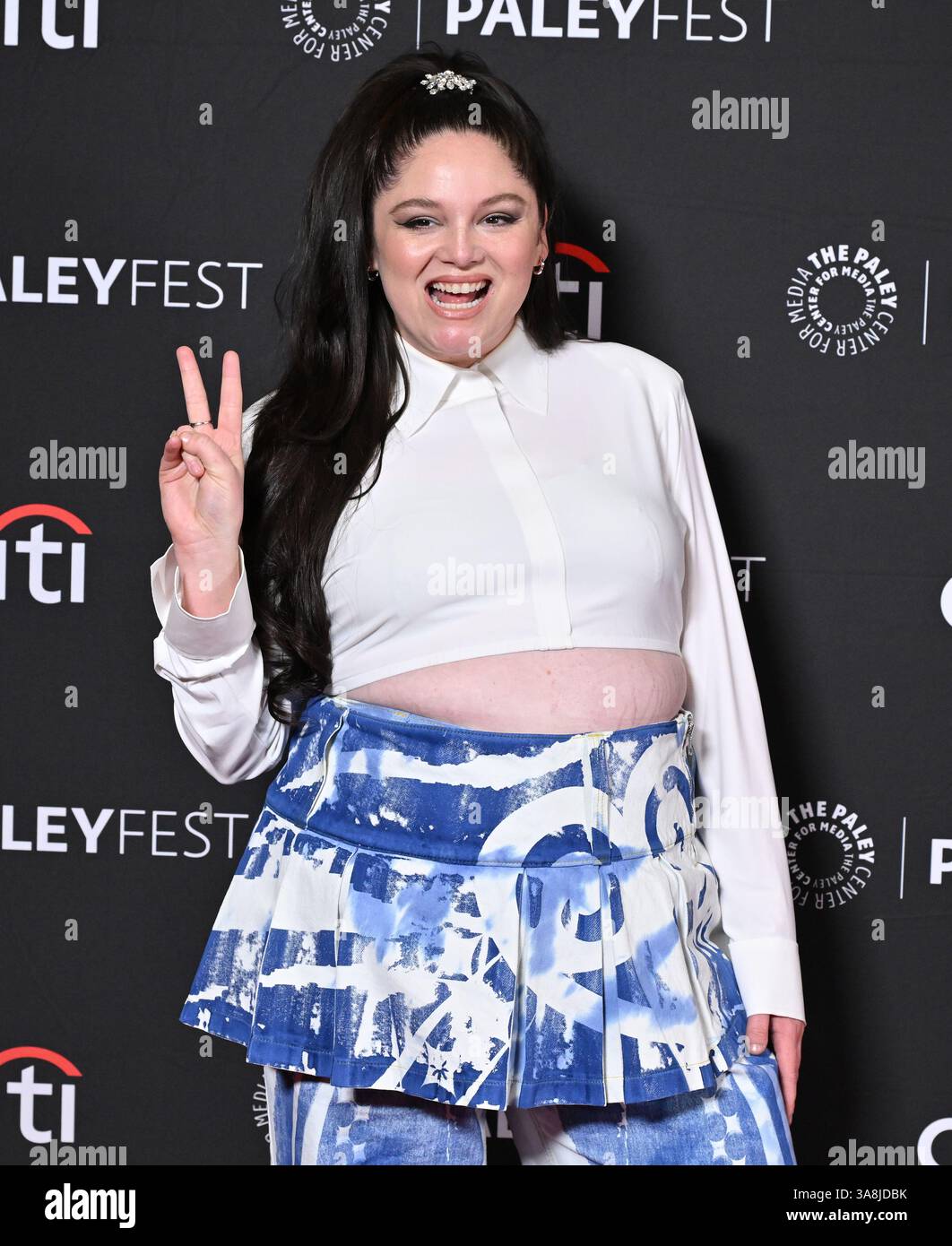 Megan Stalter arriving to “Hacks” durning the 2025 PaleyFest LA held at
