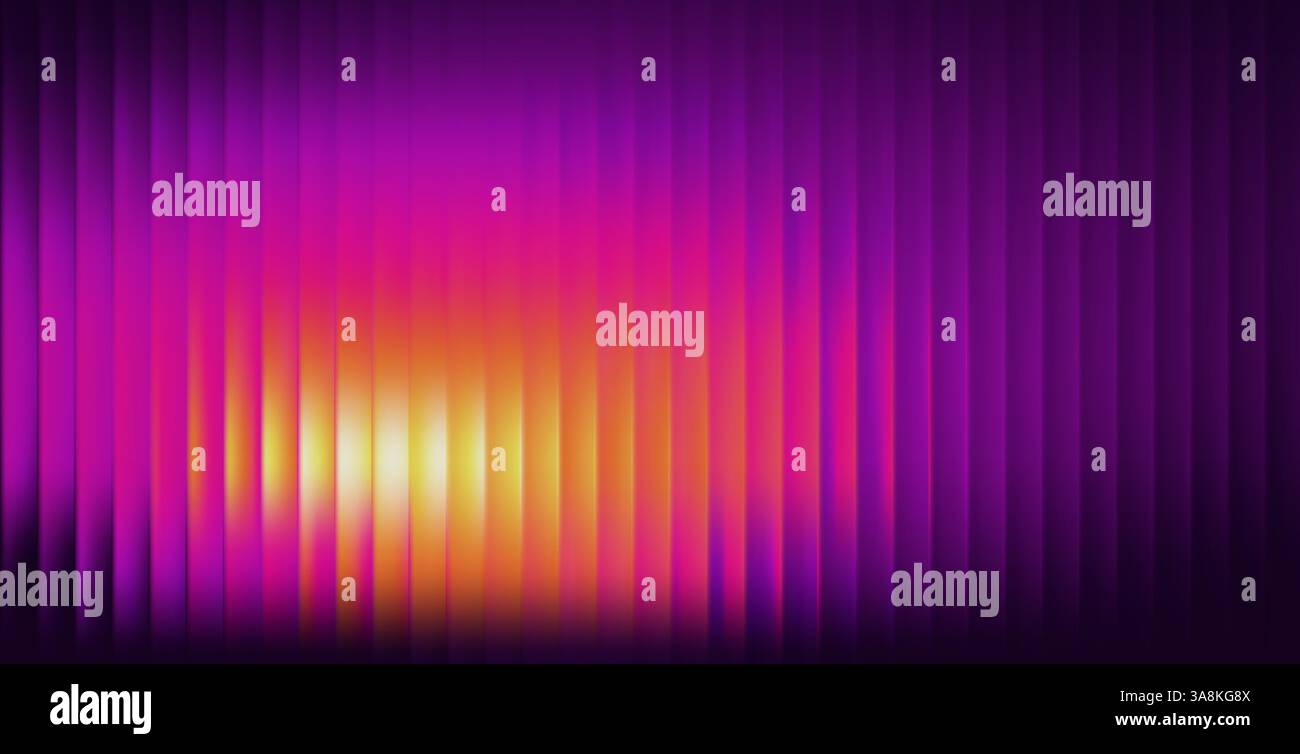 Vector Blurred gradient background. Ribbed glass texture. Stock Vector