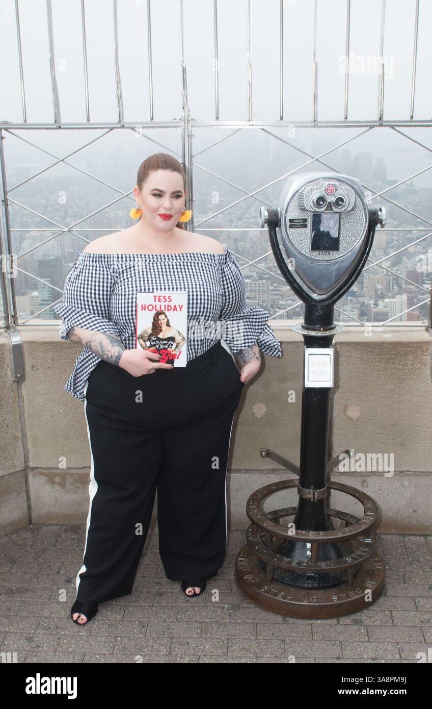 September 18, 2017 New York, New York, U.S Plussize model TESS