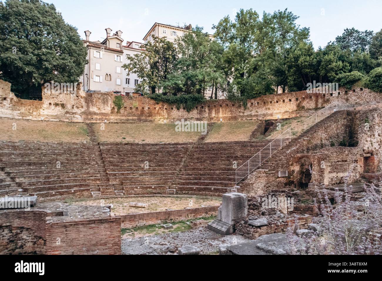 Trieste Roman Roman Theatre of Trieste, an ancient amphitheater built in the 1st ...