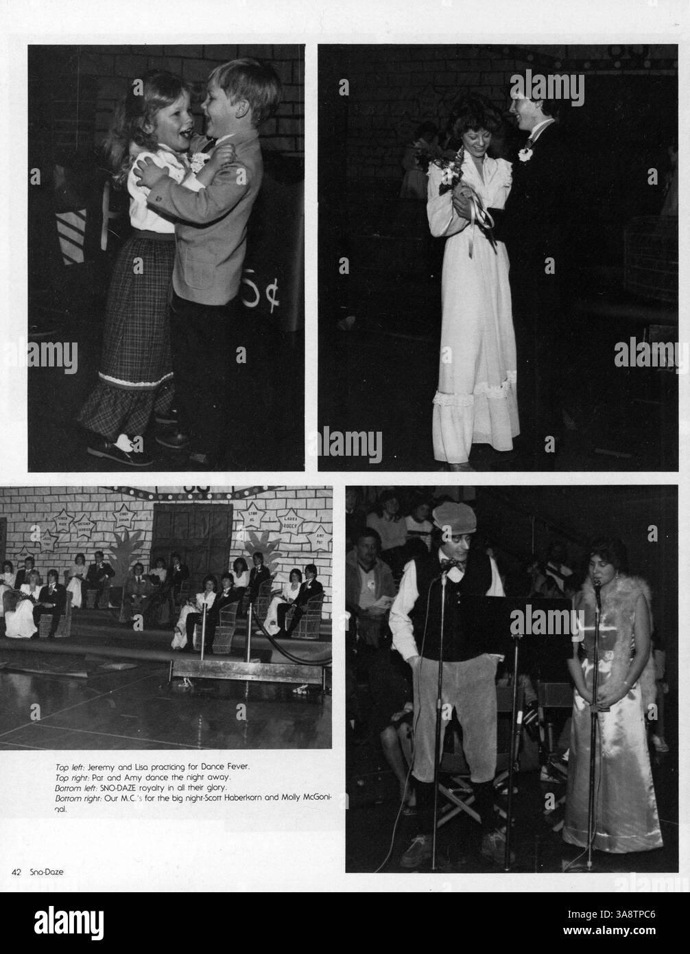 The 1983 yearbook from Park Center High School features a detailed ...