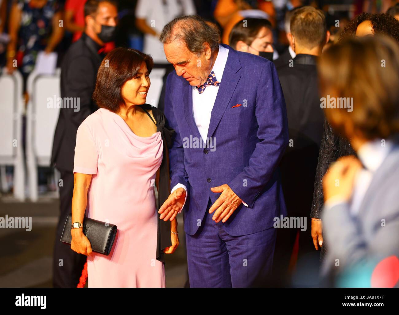 Cannes, France - July 10, 2021: Cannes Film Festival, Movie "Flag Day ...