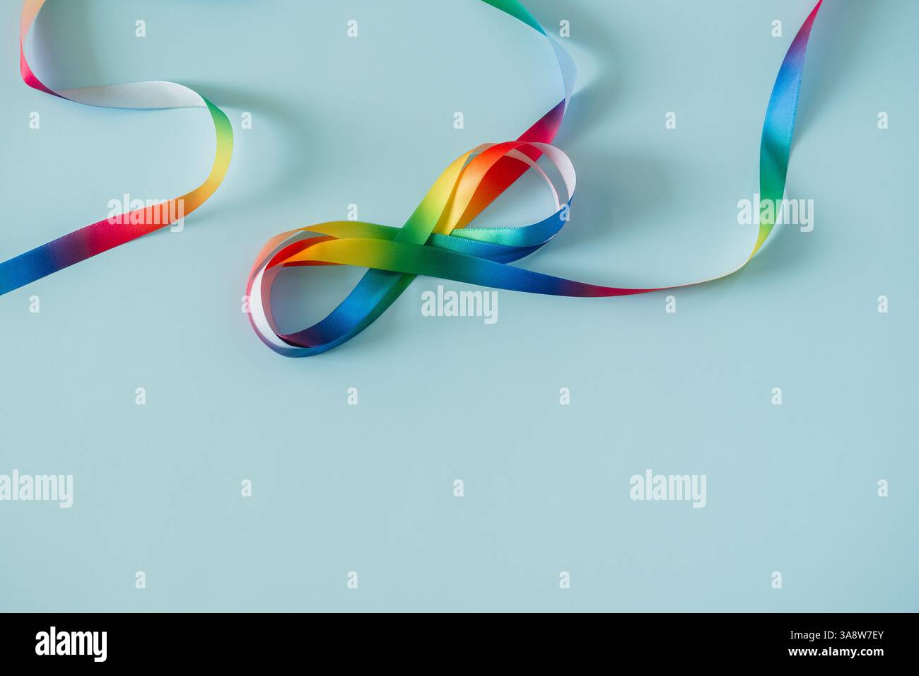 Autism acceptance month, Autism awareness day concept. Rainbow colors ...