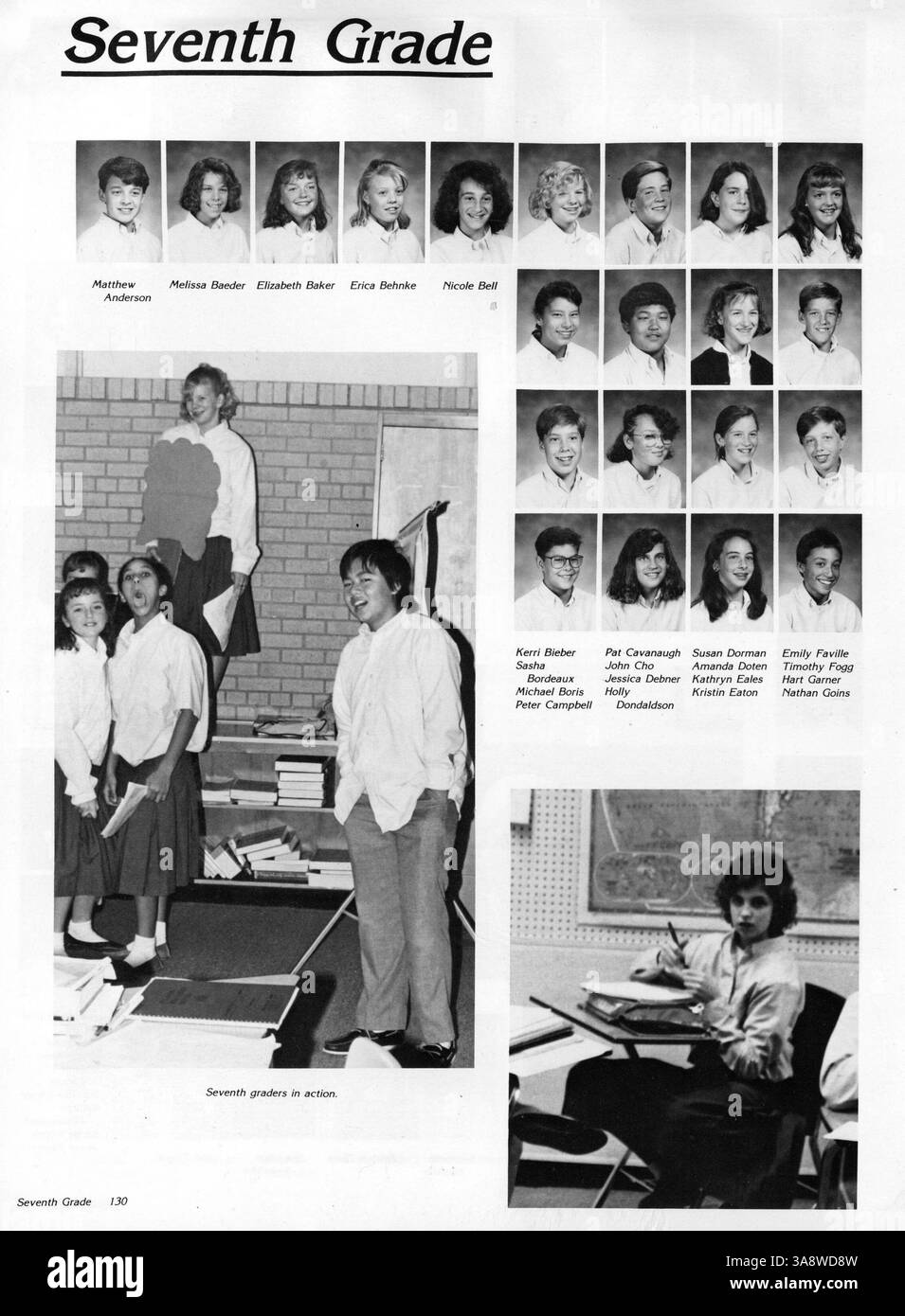The 1988 Breck Mustang yearbook from Breck School includes photos of
