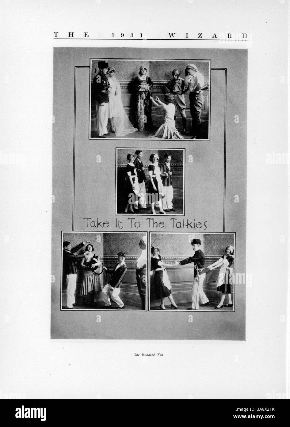 This 1931 'Wizard' yearbook from Edison High School documents student ...