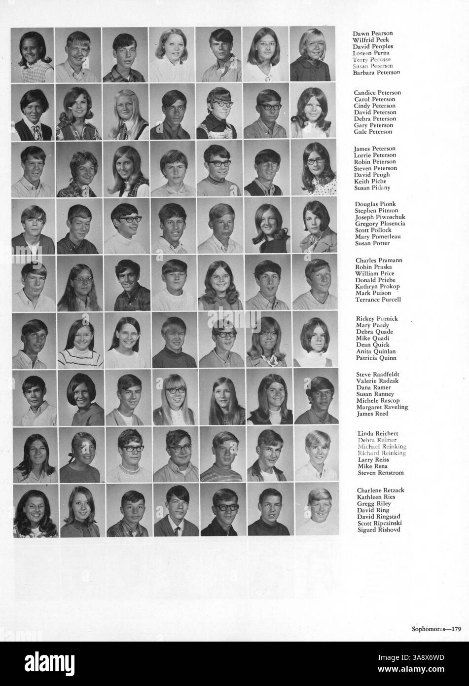 The 1970 Cooper High School yearbook documents key school events ...