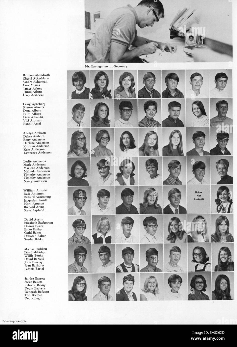 The 1970 Cooper High School yearbook highlights key student, athletic ...