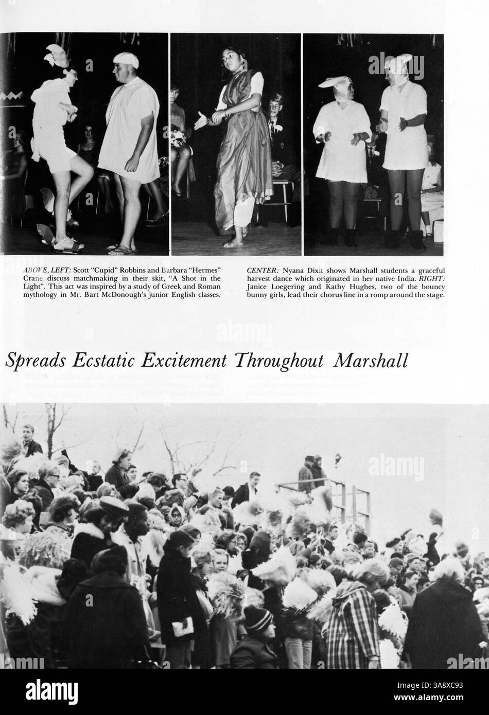 Yearbook documents marshall high schools 1964 1965 year hires stock