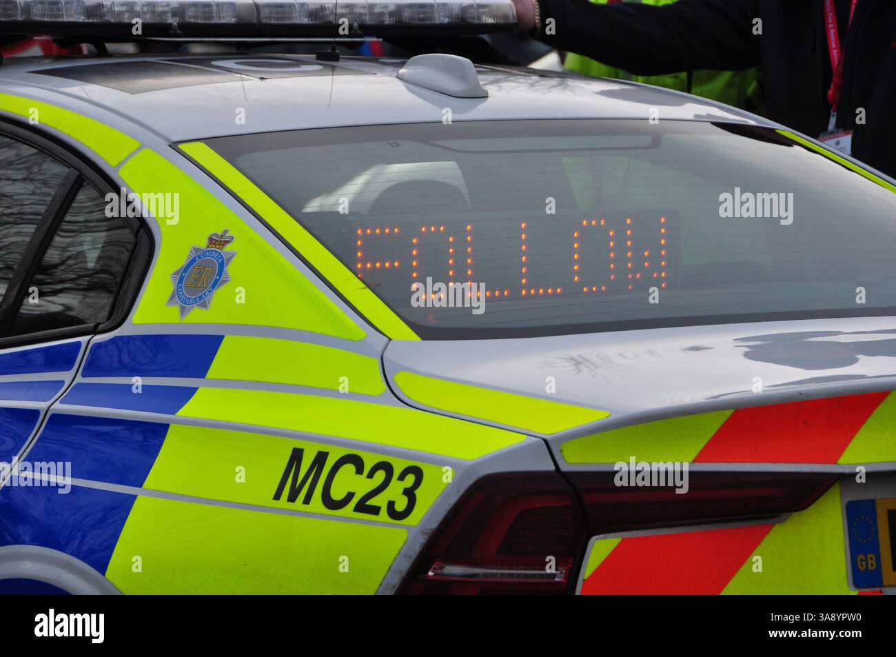 Cumbria police car hi-res stock photography and images - Alamy