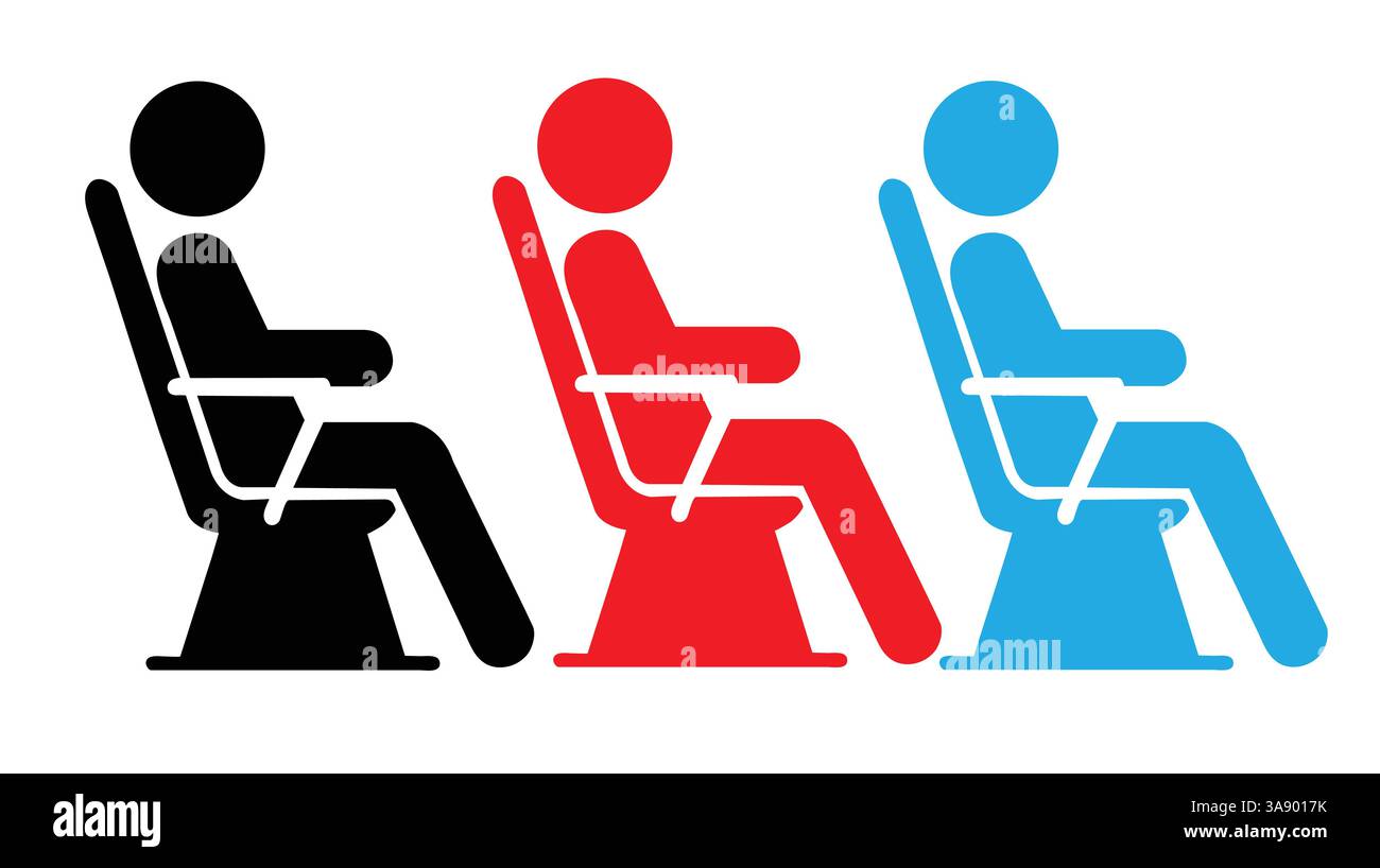Airplane seat map Cut Out Stock Images & Pictures - Alamy