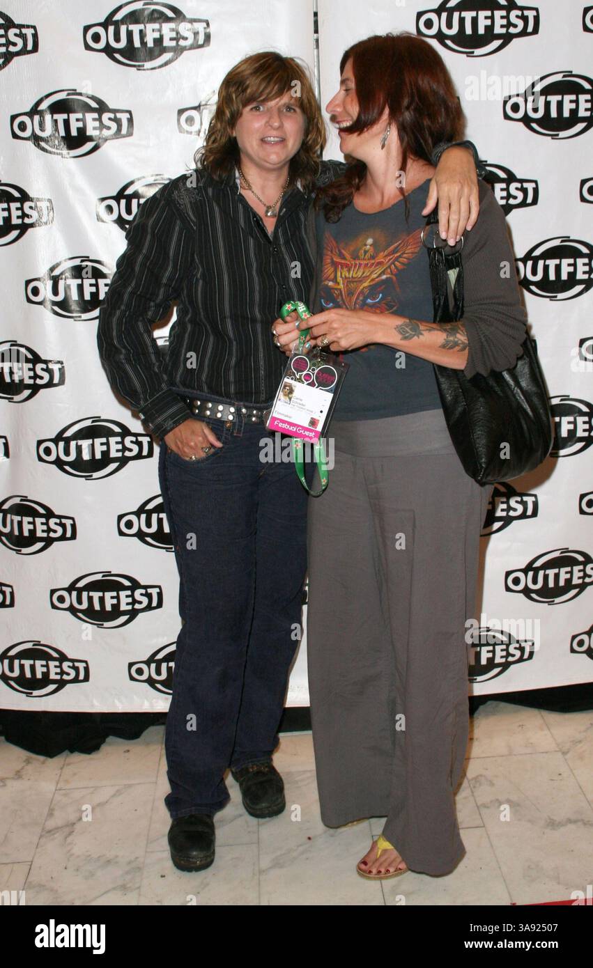 July 21, 2008 - Los Angeles, California, U.S. - 21 July 2008 - Los Angeles, California - Amy Ray of 'Indigo Girls'. Outfest Film Festival Closing Night held at the Orpheum Theatre. Photo Credit Faye Sadou/Ad Media Stock Photo