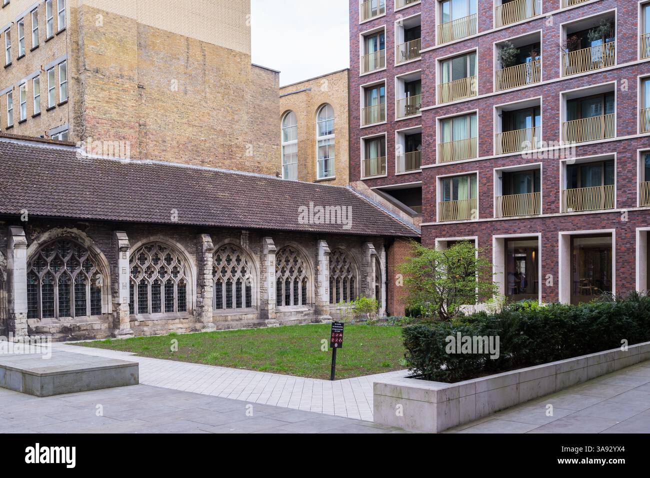 Churchyard of St Bartholomew Stock Photo