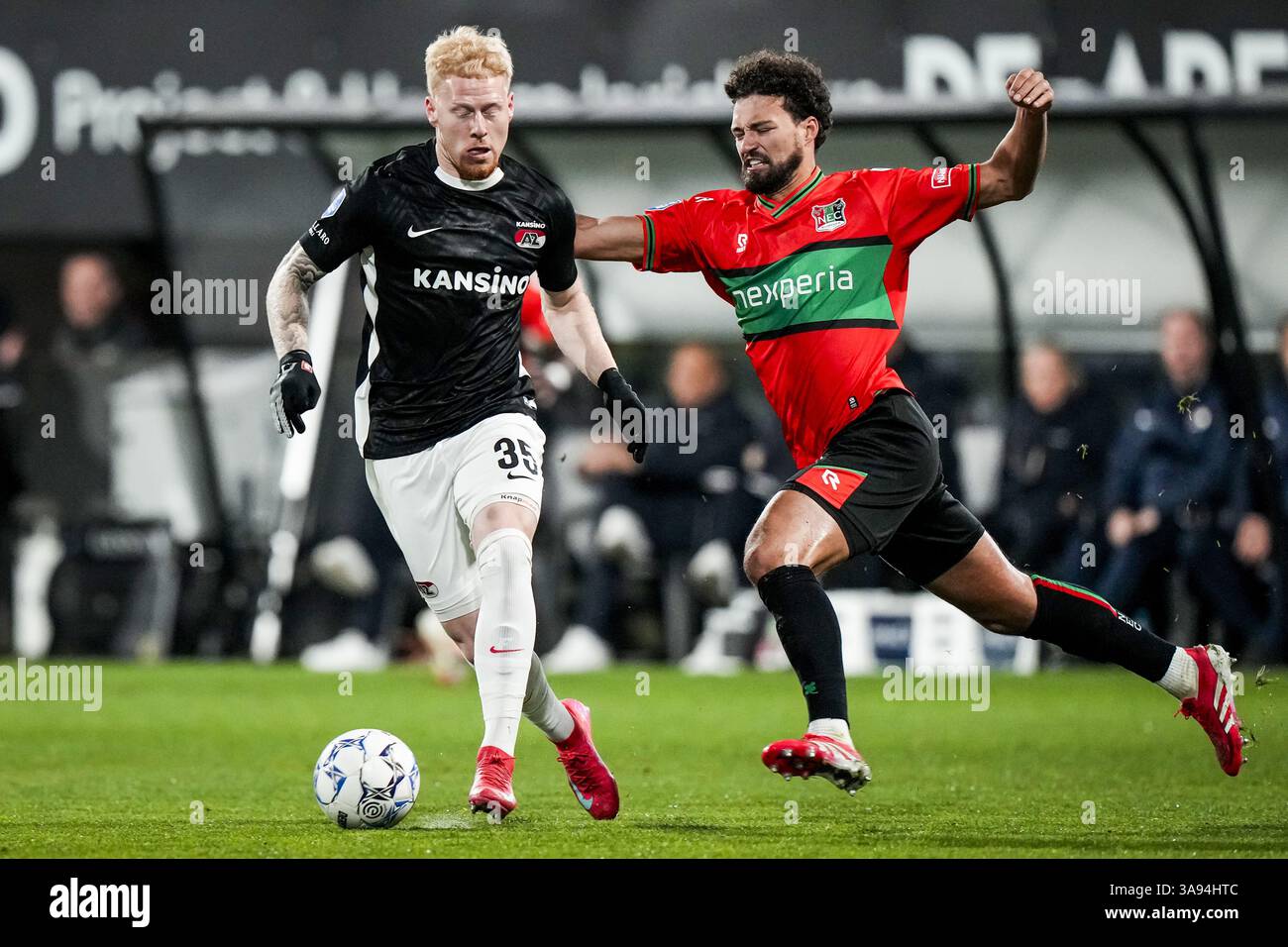 Twente Philippe Sandler Alkmaar What was the final score of the FC Twente vs. NEC match?