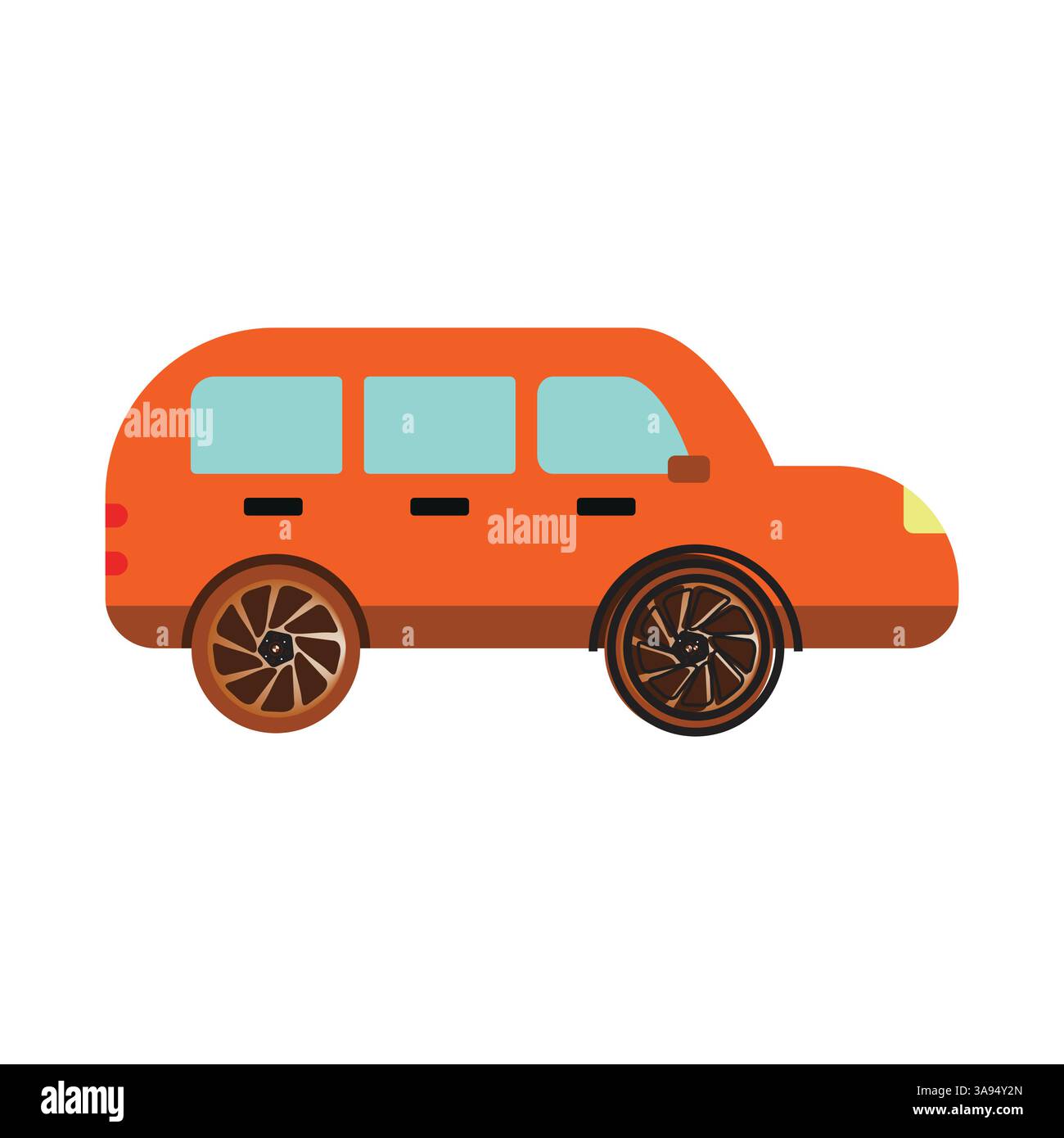 Flat car icon symbol vector Illustration Stock Vector Image & Art - Alamy