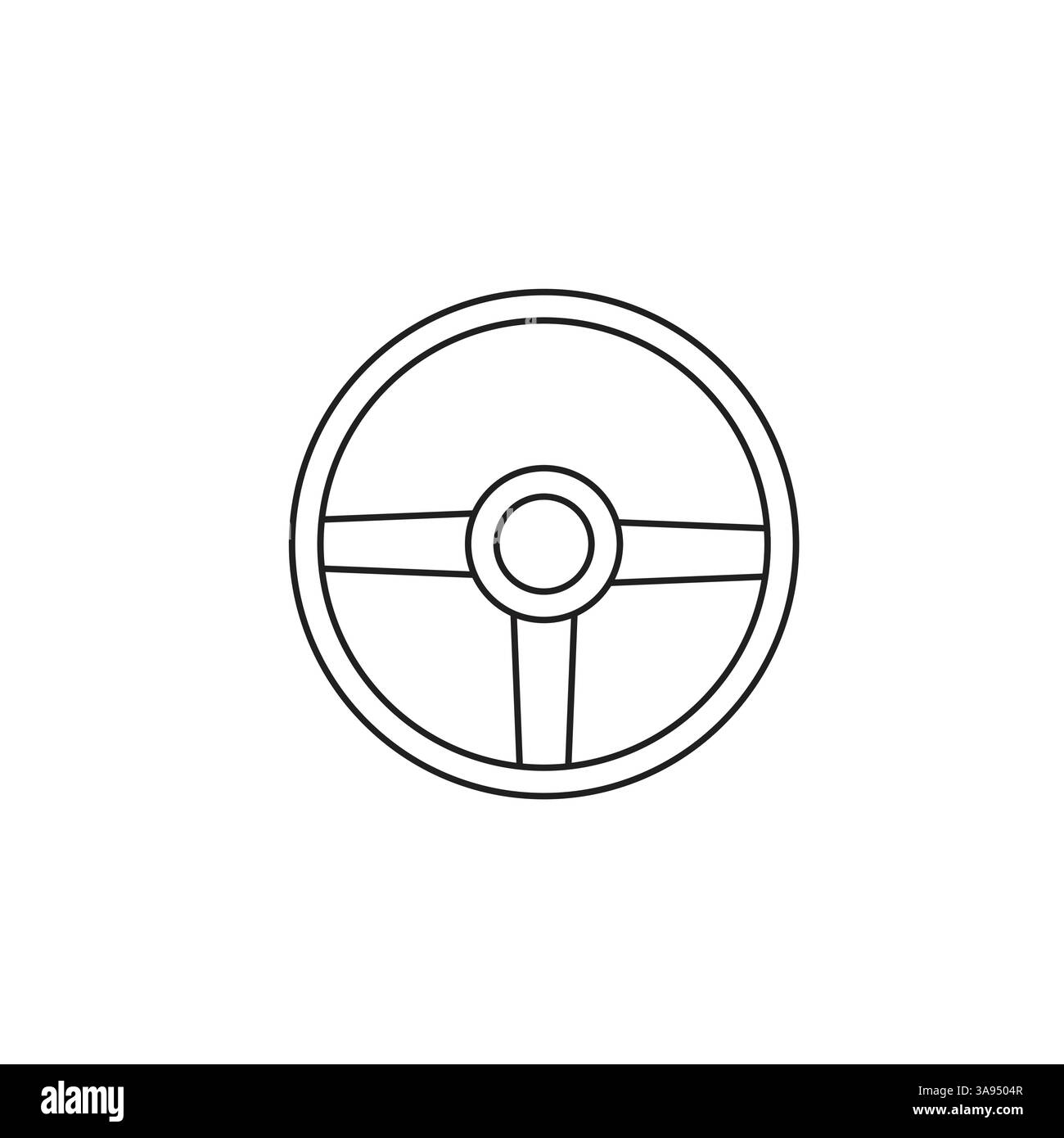 Car wheel vector icon, best flat icon. Stock Vector