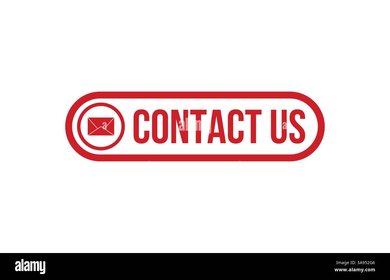 email icon. Contact us Rubber Stamp Seal Vector Stock Vector